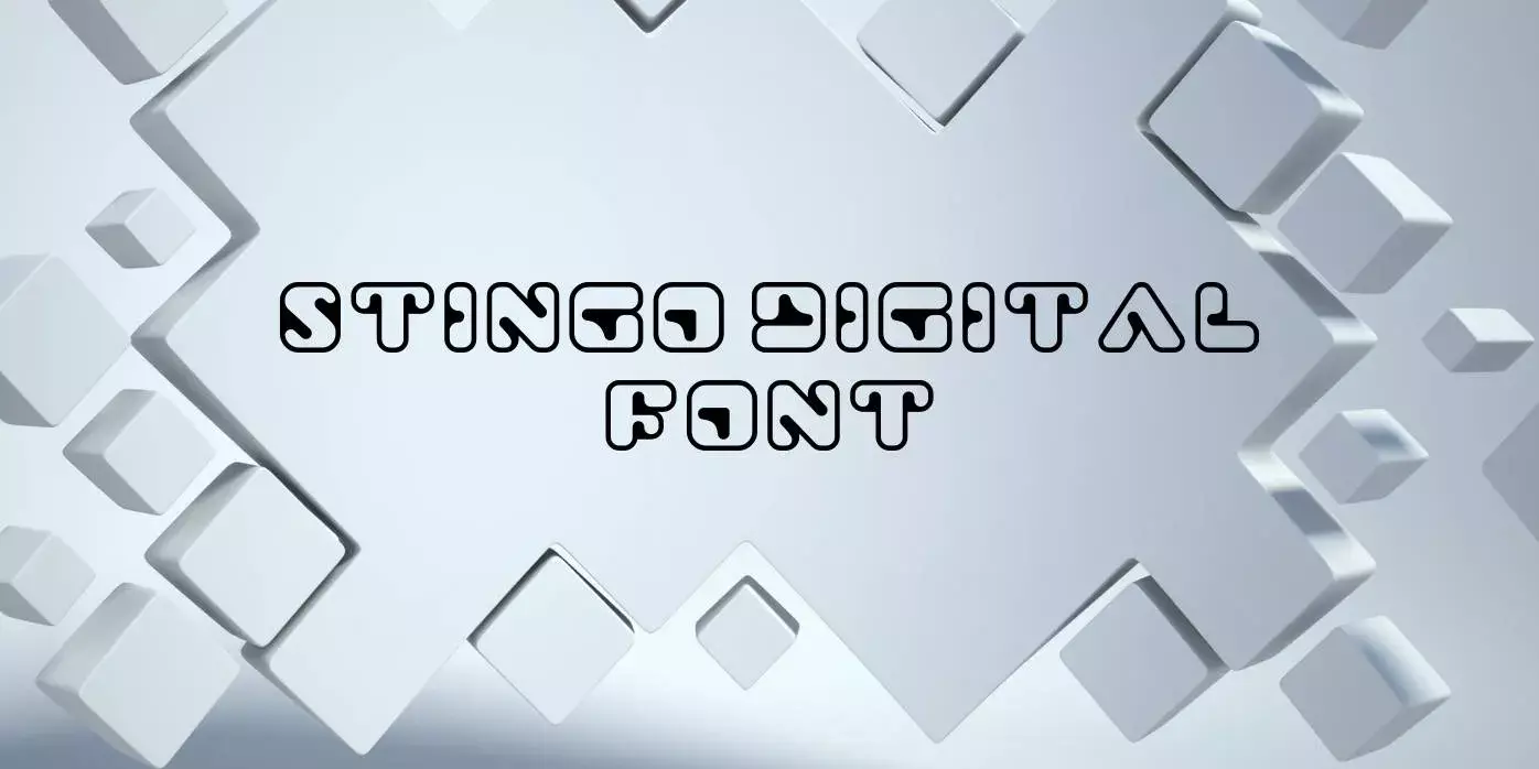 Stingo Digital Font Free Download