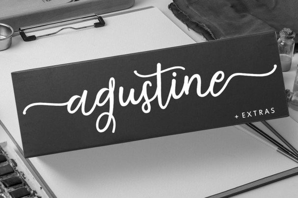 Agustine Script Free Download