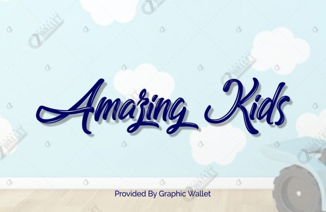 Amazing Kids Font