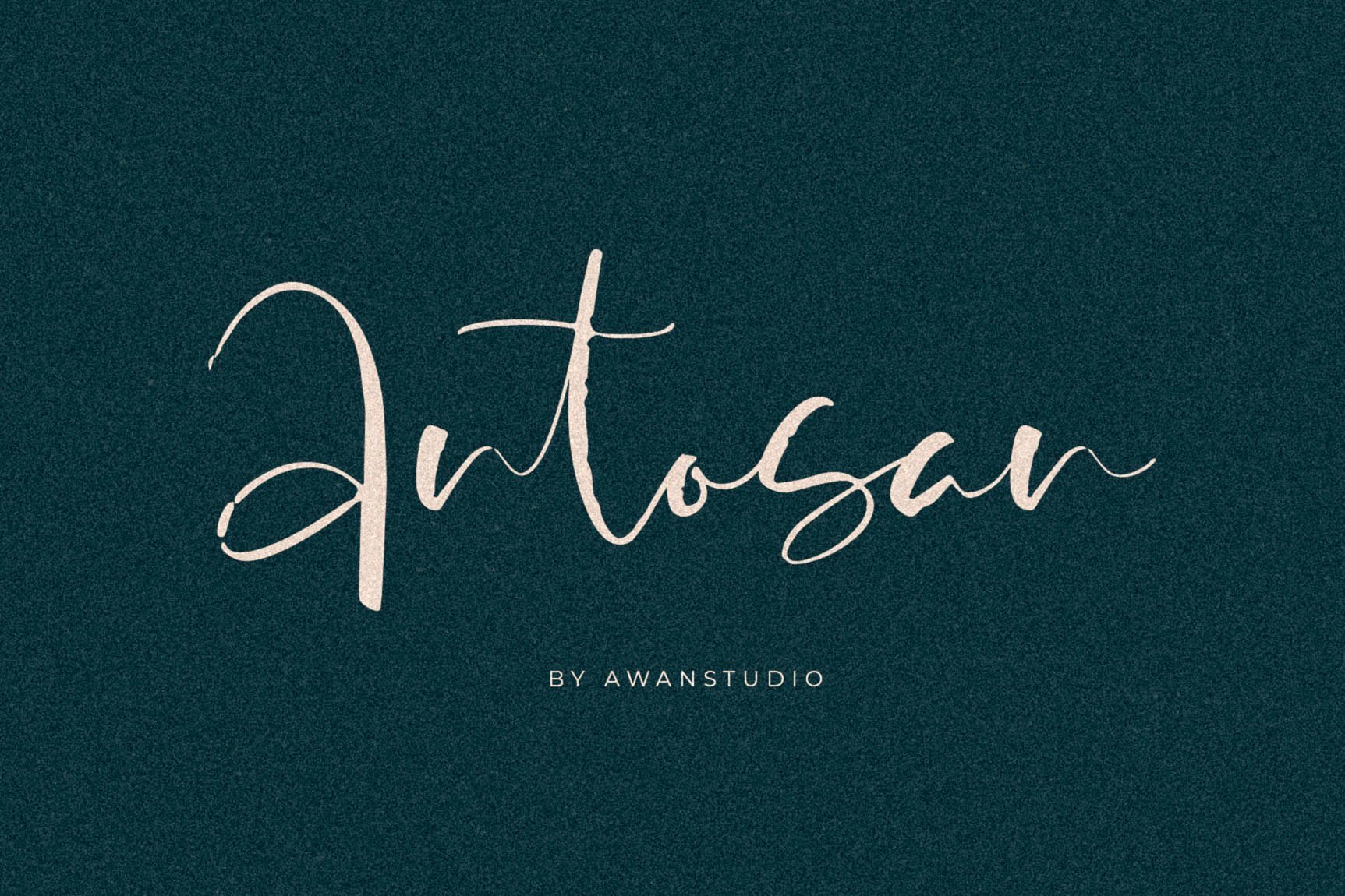 Antosan Script Font Free Download