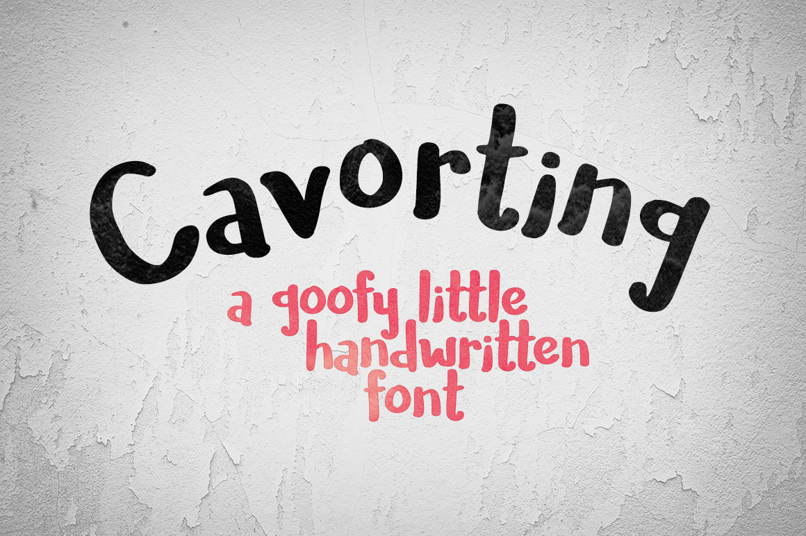 Cavorting Font Free Download