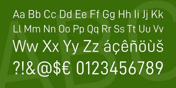 D DIN Font