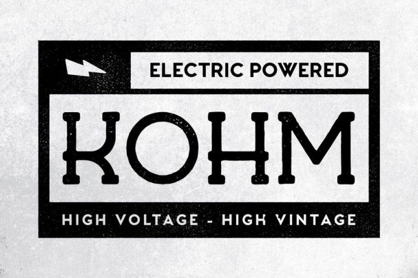 Kohm Vintage Font Free Download