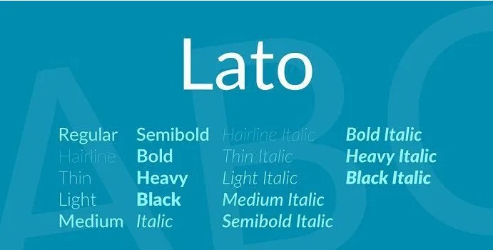 Lato Font Free Download