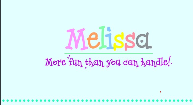 Melisa Fun Font Free Download