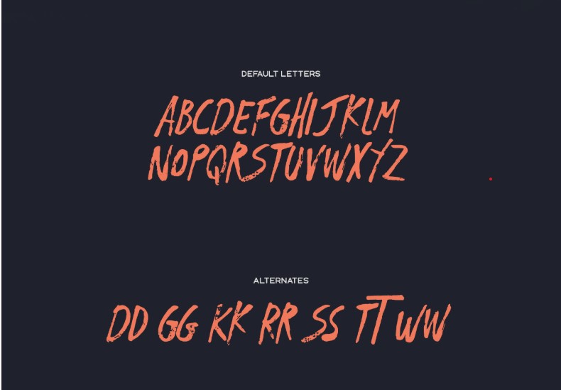 Odachi Brush Font Free Download