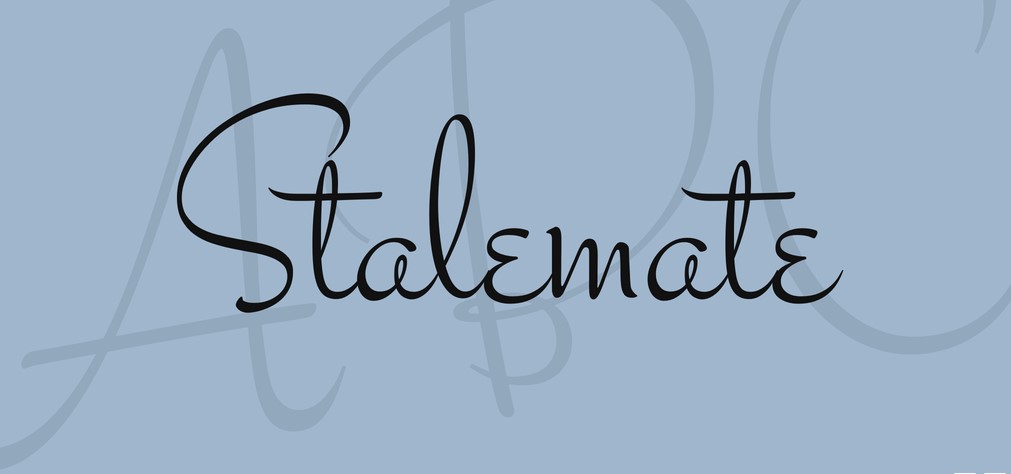 Stalemate Font Free Download