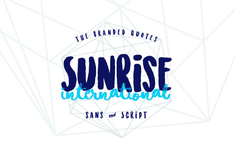 Sunrise International Font Free Download