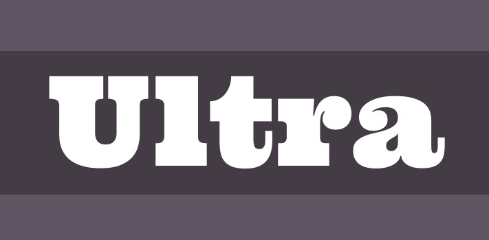 Ultra Font Free Download