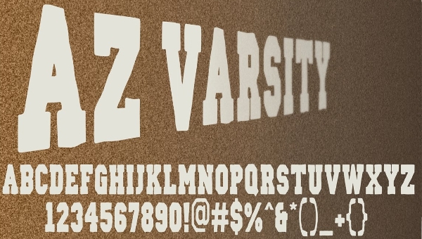 Varsity Font Free Download