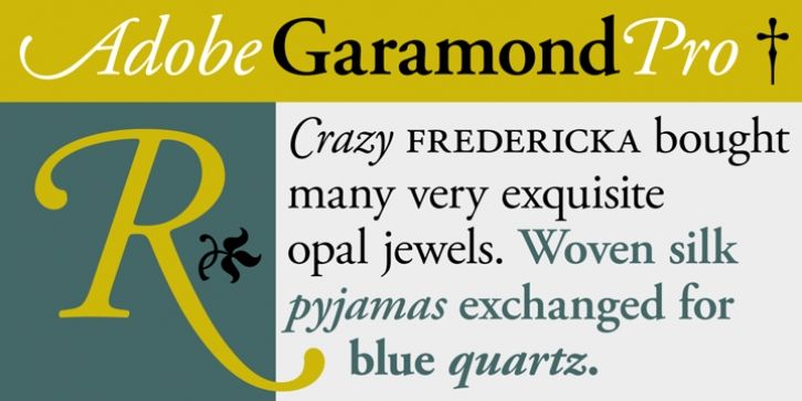 Adobe Garamond Font Free Download