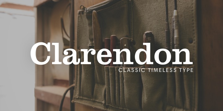 Clarendon Font Free Download