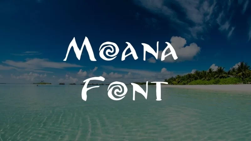 Moanas Font Free Download