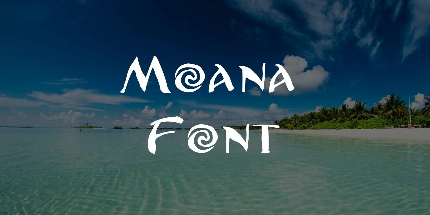 Moanas Font Free Download