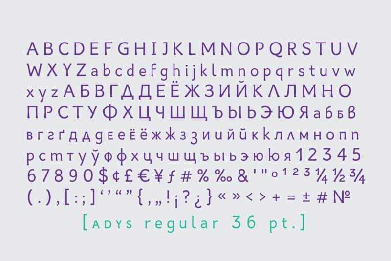 Adys Font Free Download