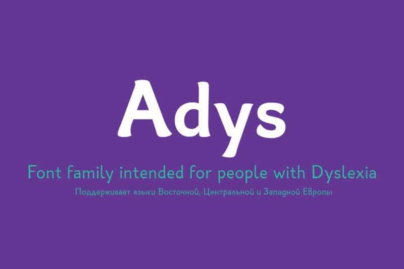 Adys Font Free Download