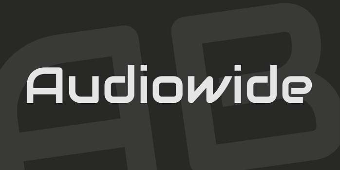 Audiowide Font Free Download