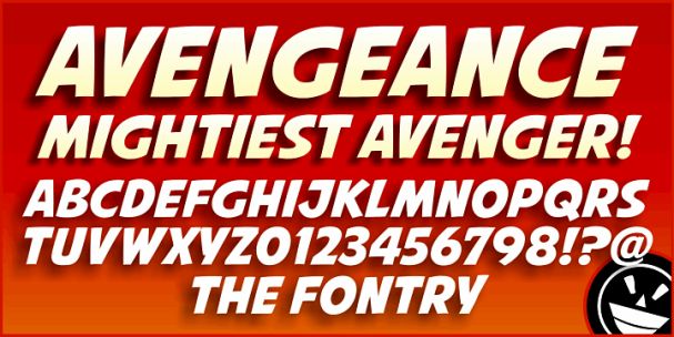 Avengeance Font Free Download