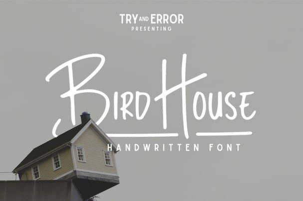 Bird House Font Free Download