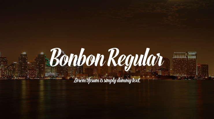 Bonbon Font Free Download