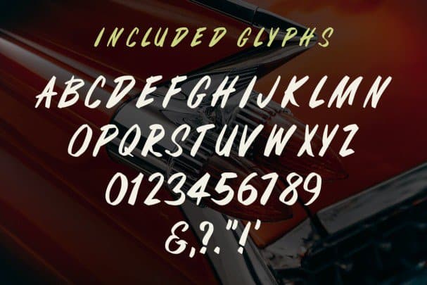 Fifties Paint Brush Font falls into the class of the top rate fonts. That is well-known for its script typeface and it's also listed inside google fonts.