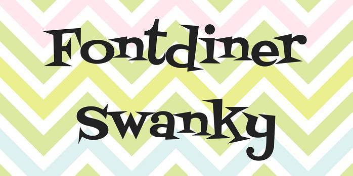 Fontdiner Swanky Font Free Download