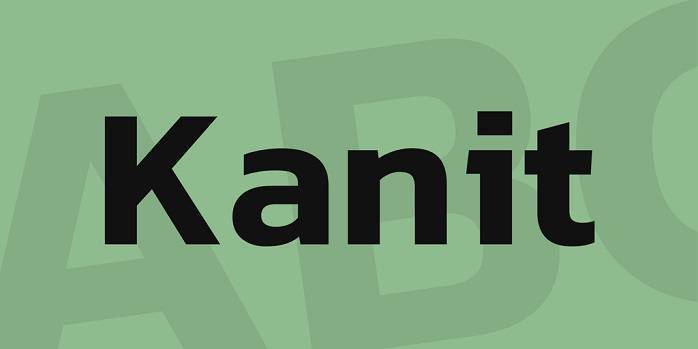 Kanit Font Free Download