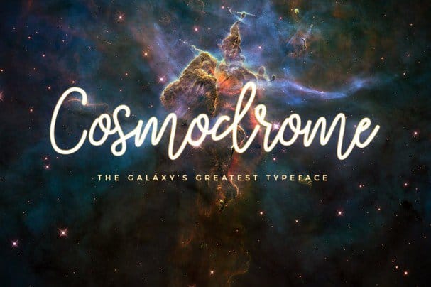 Cosmodrome Monoline Script Font Free Download