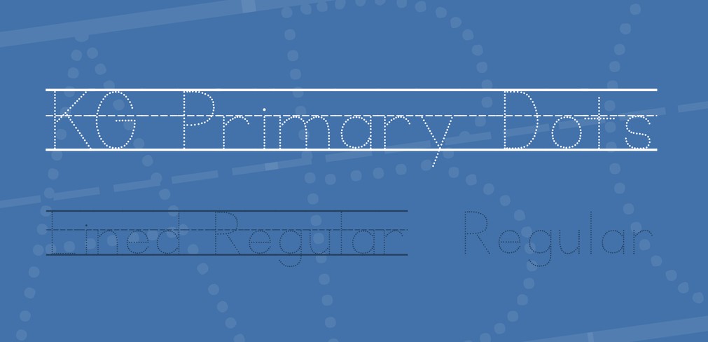 Kg Primary Dots Font Free Download