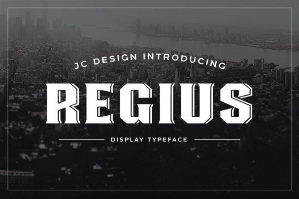 Regius Font Free Download