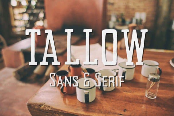 Tallow Font Free Download