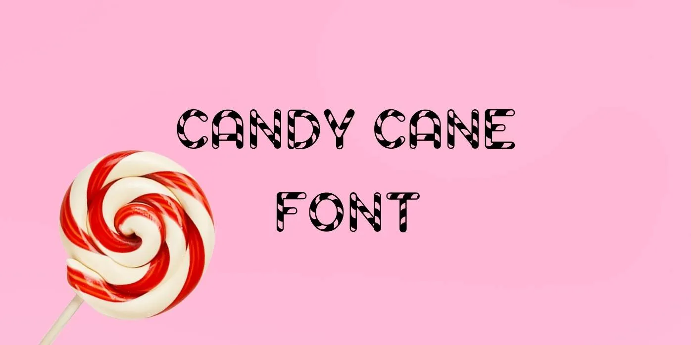 Candy Cane Font Free Download