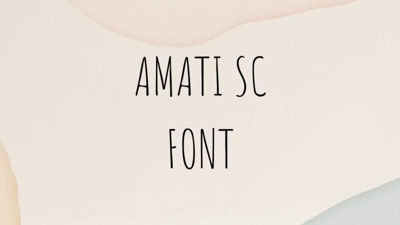 Amatic SC Font Free Download