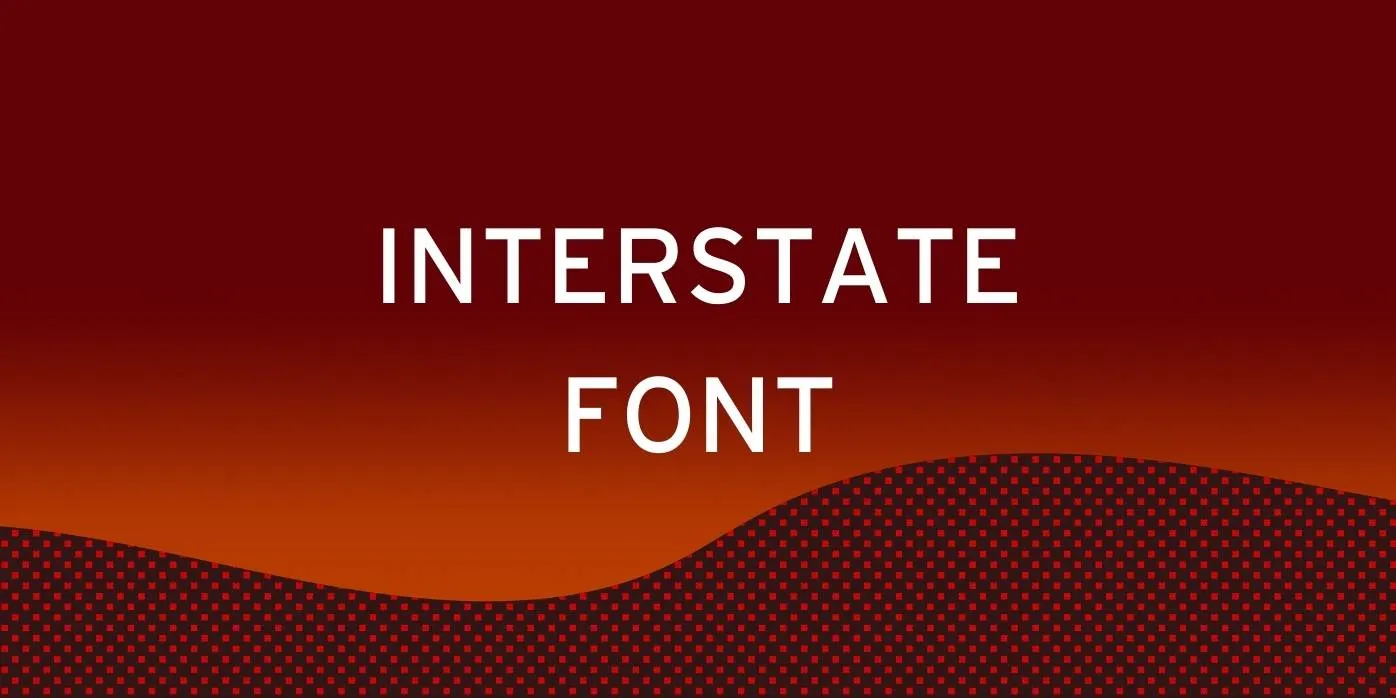 Interstate Font Free Download