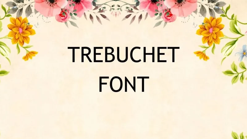 Trebuchet Font Free Download