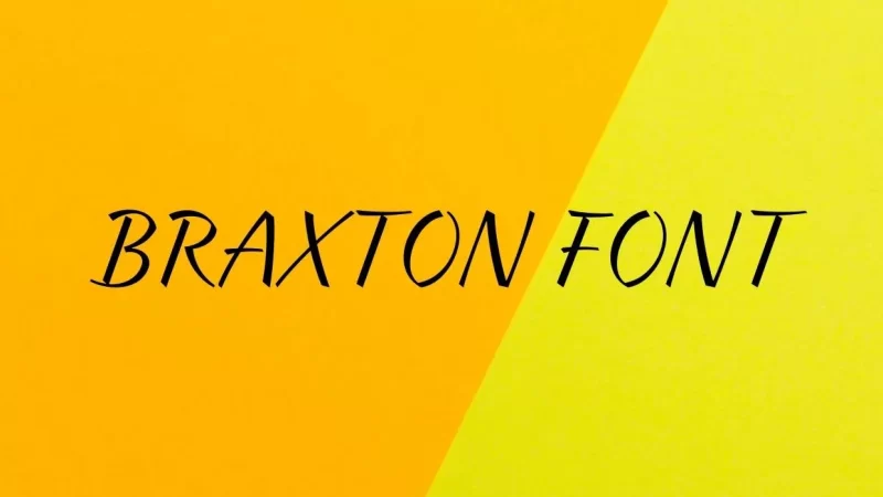 Braxton Font Free Download