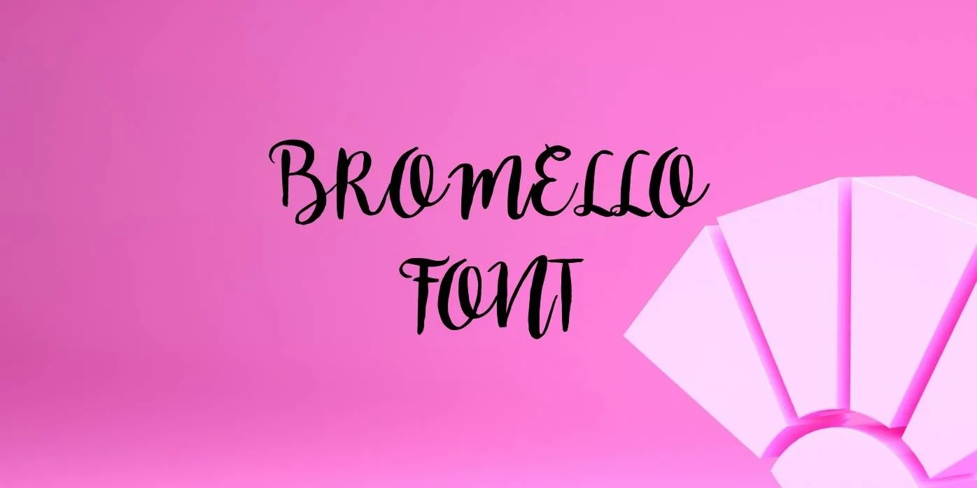 Bromello Font Free Download