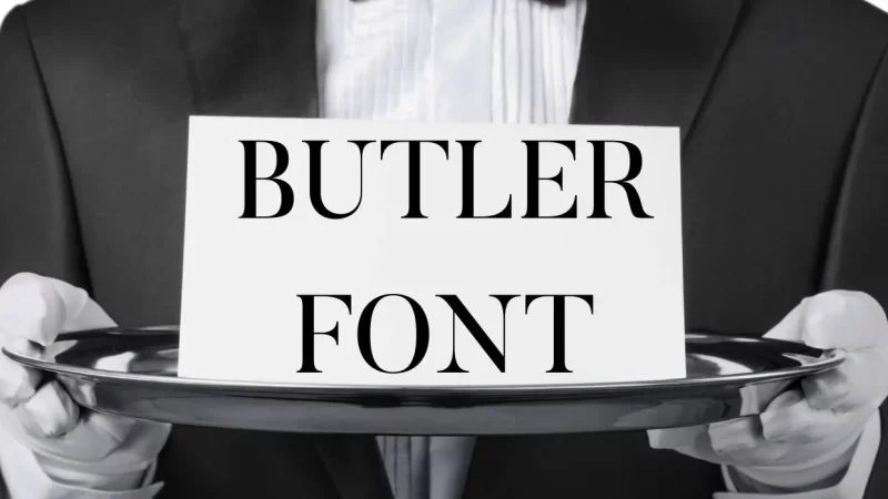 Butler Font Free Download