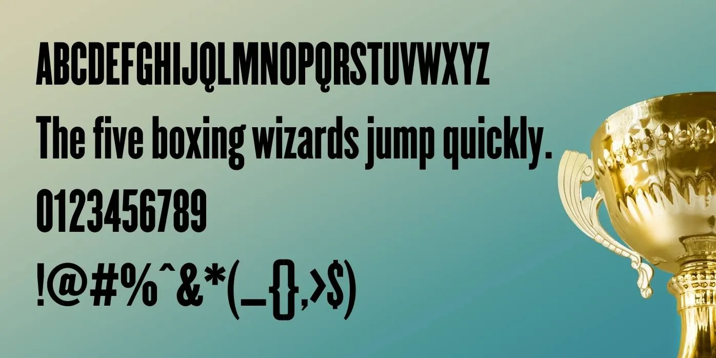 champion font