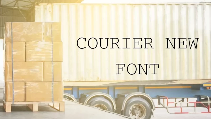 Courier New Font