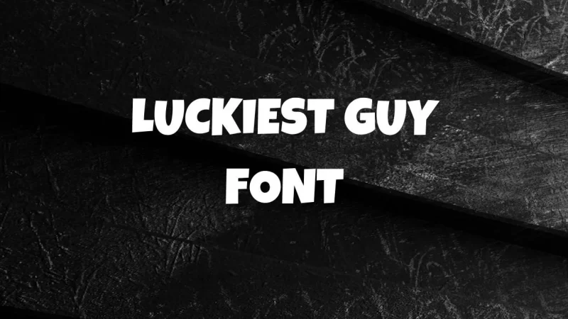 Luckiest Guy Font Free Download