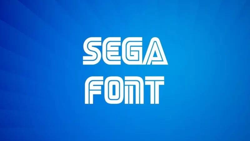 Sega Font Free Download