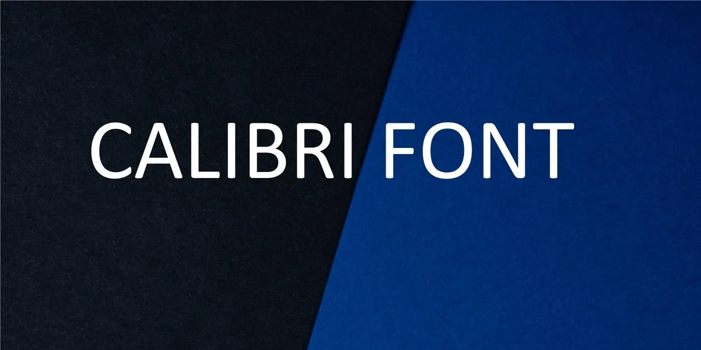 Calibri Font Free Download