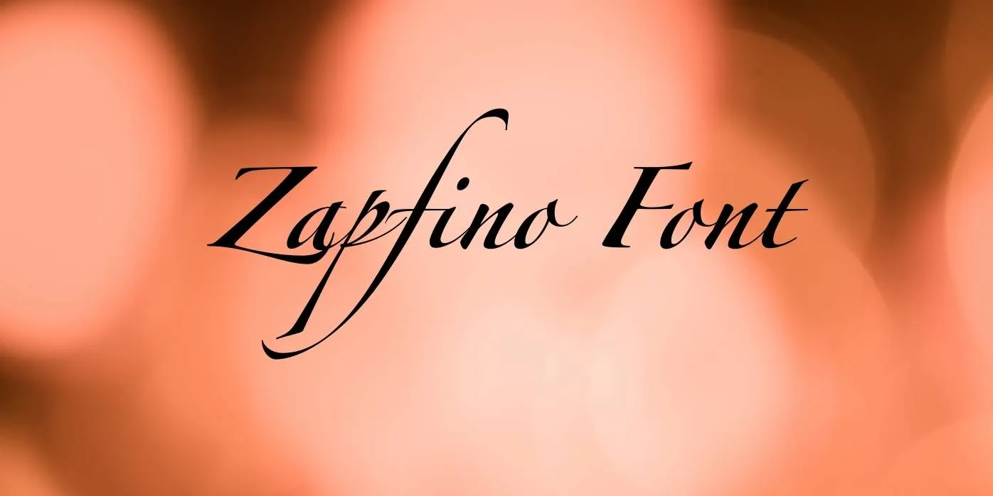 Zapfino Font Free Download