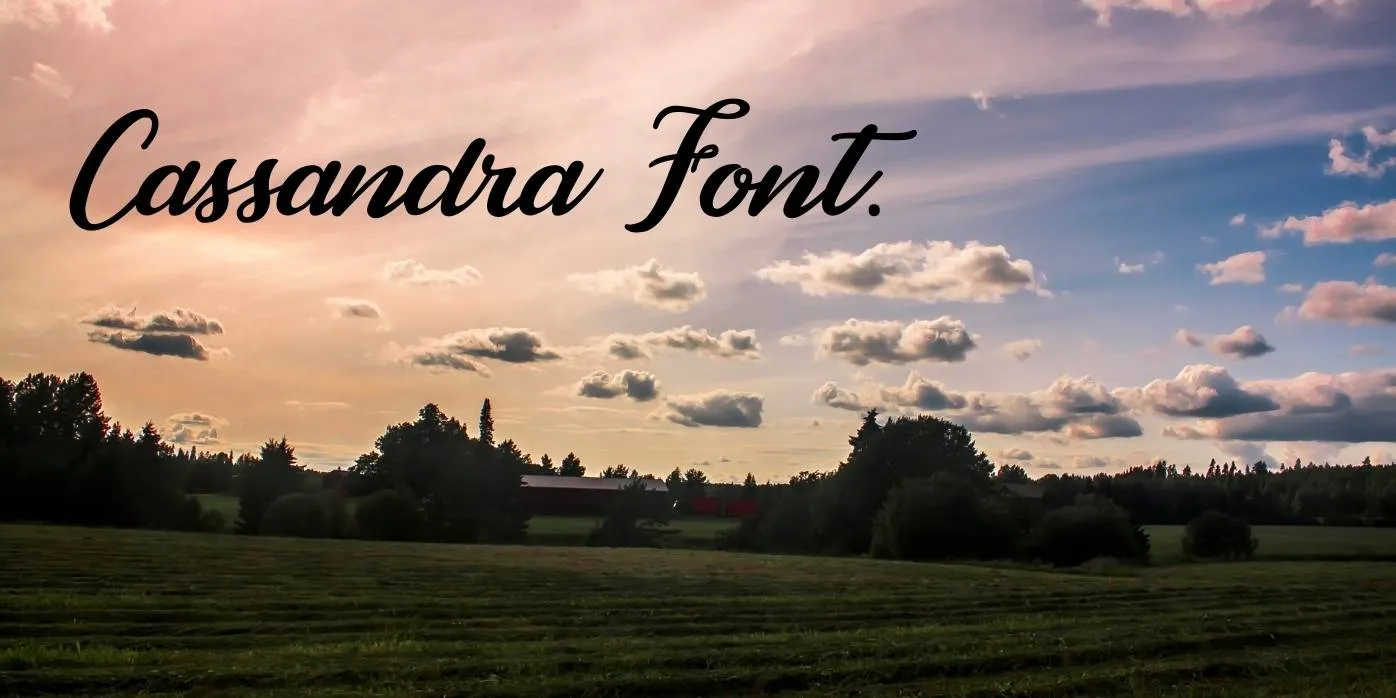 Cassandra Font Free Download