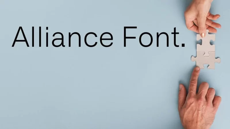 Alliance Font Free Download