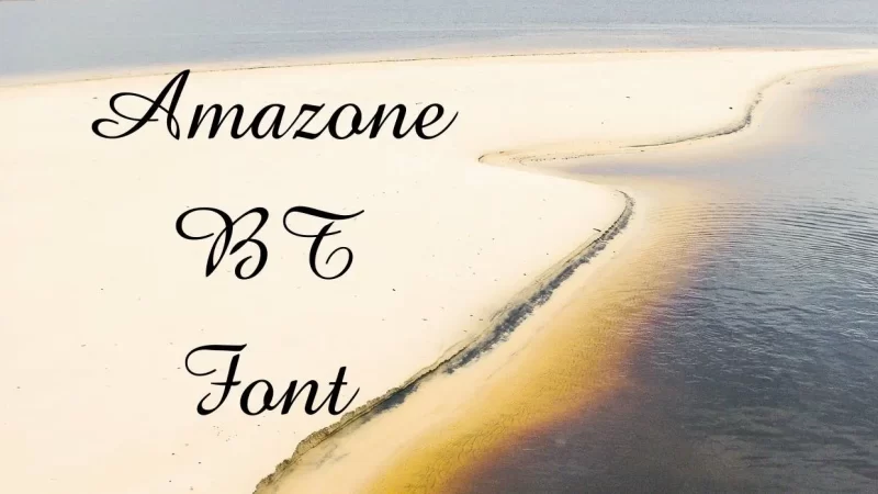 Amazone BT Font Free Download