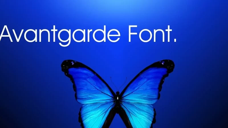 Avant Garde Font Free Download