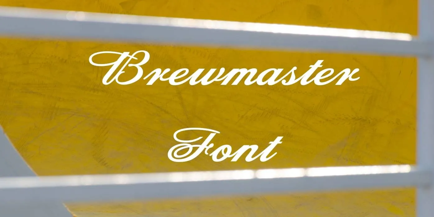 Brewmaster Font Free Download