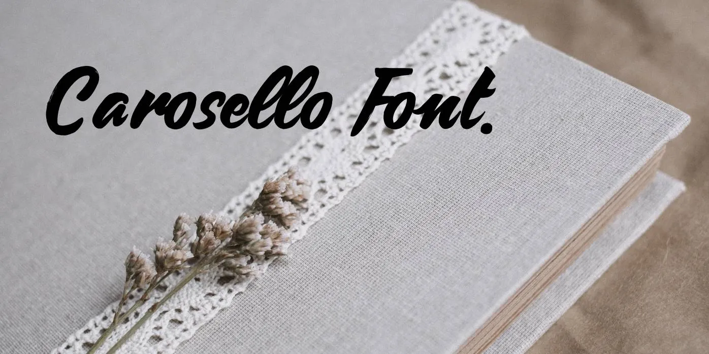 Carosello Font Free Download